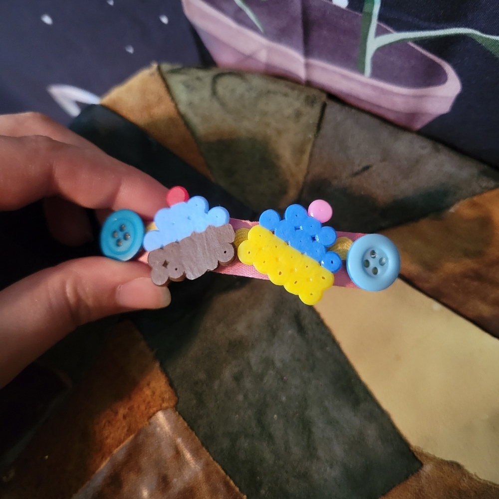 Delightful Cupcake Barrette! Handmade!